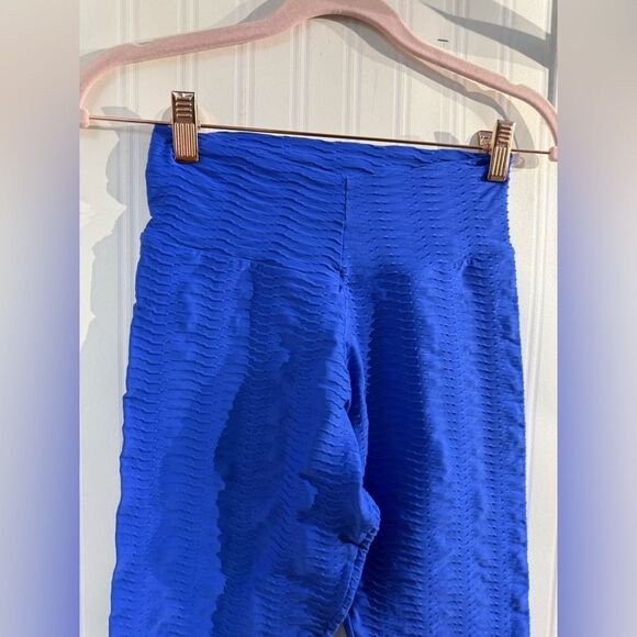 Booty by Brabants Blue Leggings OS crop - Picture 3 of 4